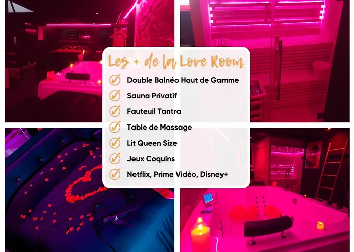 La Cachette Secrete - Maison Romantique Avec Balneo Et Sauna Privatif A En Normandie Caen